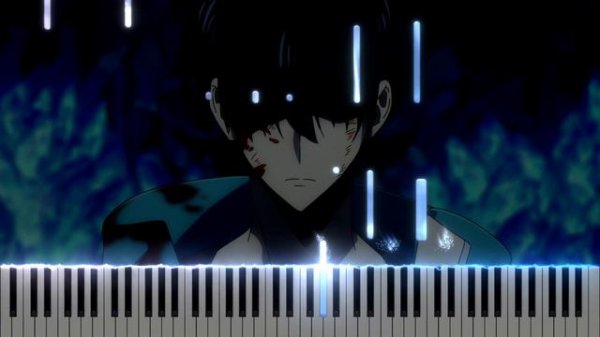 Solo Leveling Episode 6 OST - DARK ARIA ＜LV2＞(Piano Tutorial / Synthesia)