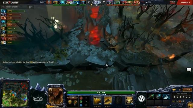 ROOT vs coL - Game 2 (Starladder XI America - TIEBREAKERS) смотреть онлайн