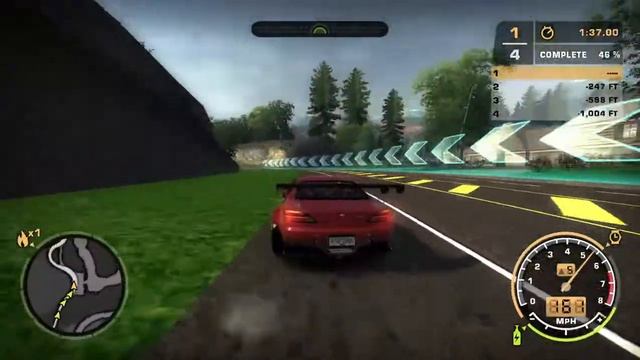 Pro Modded Rocket Bunny Nissan Silvia S15 Driving on Need for Speed™ Most Wanted Redux V2 смотреть онлайн