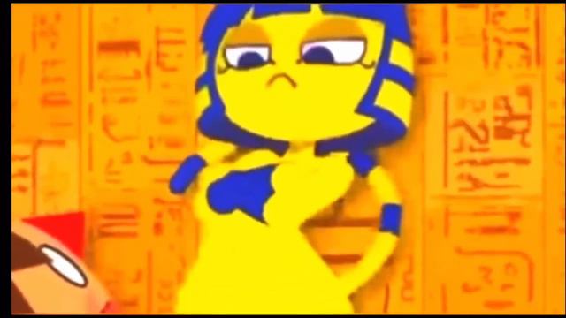 Ankha Zone animal crossing FULL VIDEO UNCENSORED Egyptian cat song смотреть онлайн