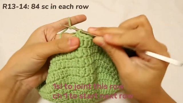 Crochet Shrek Hat for any size | Crochet tutorial | Free Pattern смотреть онлайн