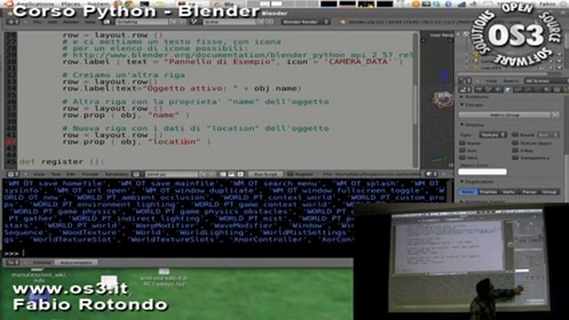 Introduzione Python e Blender смотреть онлайн