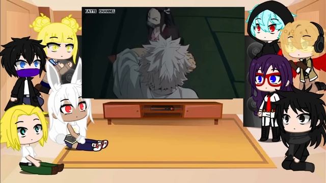 Pro Heroes + Villains react to Midoryia’s Past (Midoryia = Nezuko) [] MHA [] Pink Studio смотреть онлайн