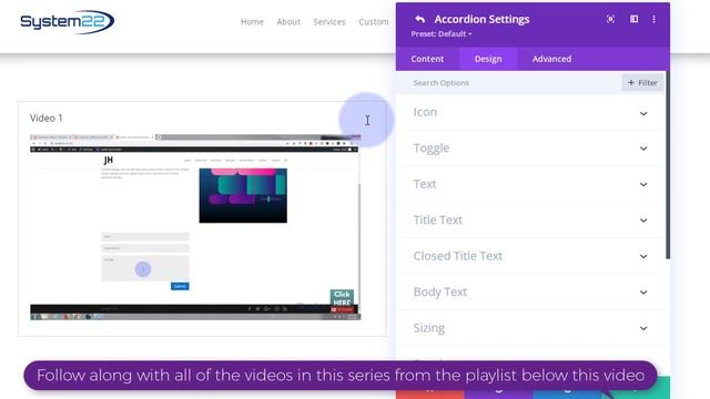 Divi Theme AUTOPLAY Video Accordion ??? смотреть онлайн