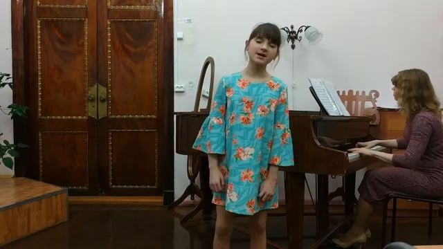 Ланцова Ксения, 12 лет, «Мамина песенка» муз. М. Парцхаладзе, сл. М. Пляцковский смотреть онлайн