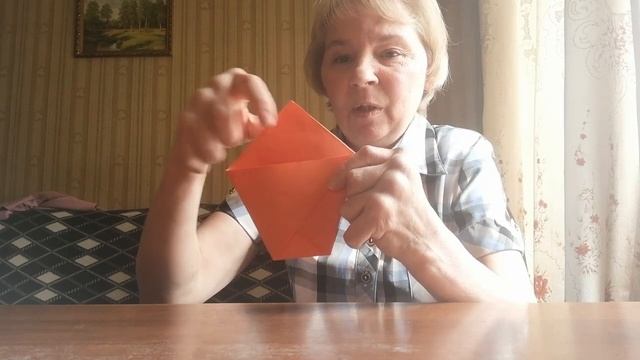 Занятие Оригами. Поделка из бумаги. Кошечка-матрёшечка смотреть онлайн