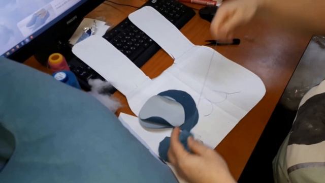 Милый подарок к Новому Году своими руками. Шьётся очень легко и быстро. смотреть онлайн