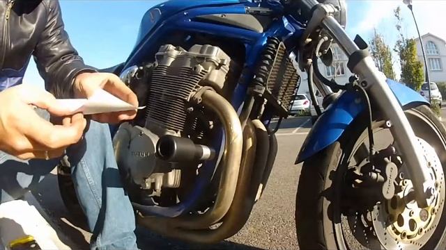 How To Install Crash Protectors (Suzuki Bandit 600 - GoPro)
