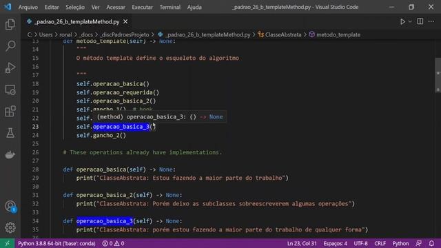 Padrões de Projeto - Aula 26 - Template Method смотреть онлайн