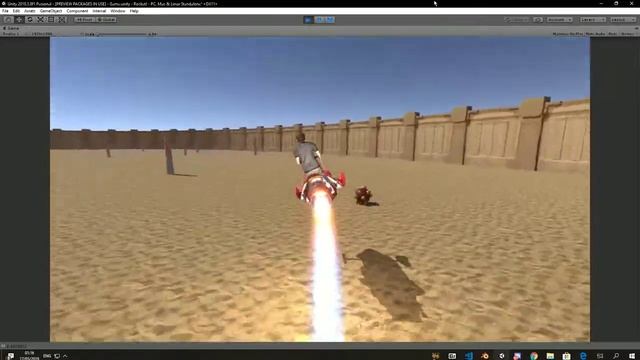 Rocket Jockey Remake - Day 4 - Player Physics. смотреть онлайн