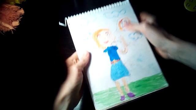 Обзор на скетчбук/ рисунки 8-9 лет смотреть онлайн