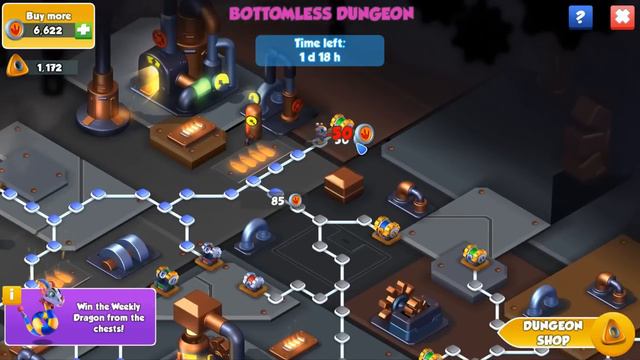 Have You got 125 Gems in Dungeon-Dragon Mania Legends | Bottomless Dungeon Trickster Dragon | DML смотреть онлайн