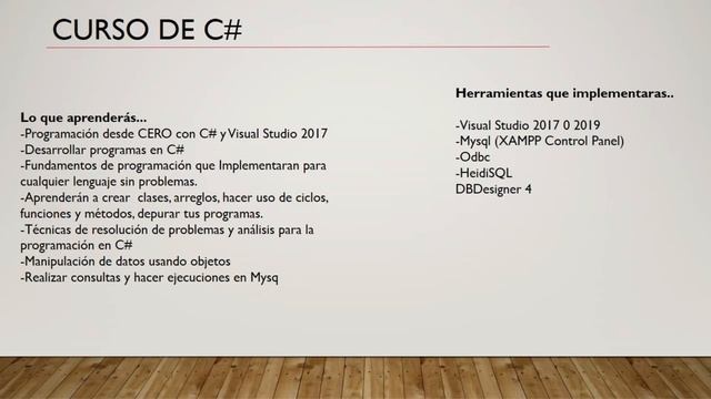 Curso de C# introducción смотреть онлайн