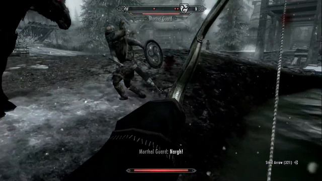 Skyrim Chicken Shooting Mod смотреть онлайн