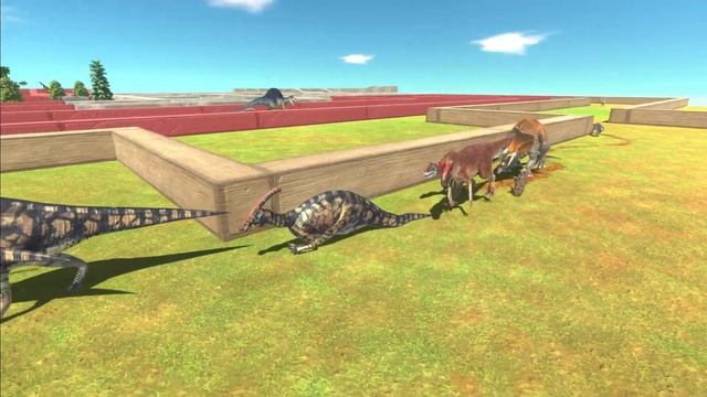 Race to eat Parasaurolophus Herd - Animal Revolt Battle Simulator смотреть онлайн