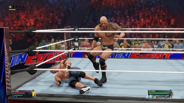 WWE 2K23 - John Cena Vs The Rock Gameplay (PC 4K 60FPS)