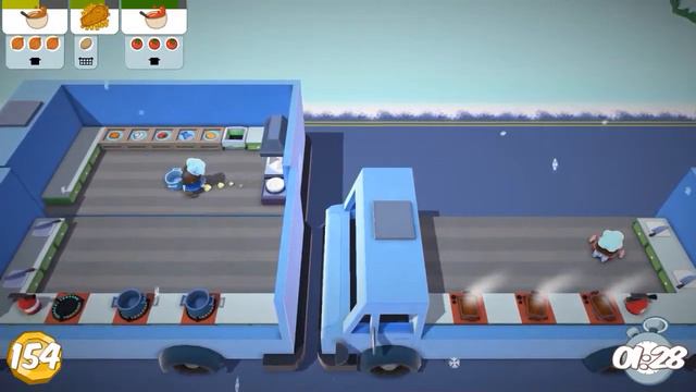 Overcooked (PC, 2016) - Let's Play Session 3 (co-op) смотреть онлайн