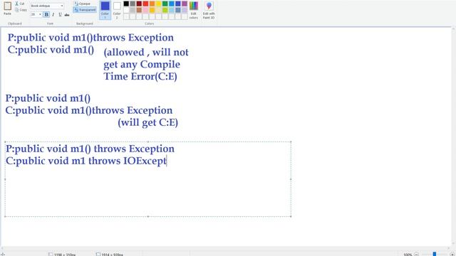 Exception Handling with Method Overriding/Method Overriding with throws keyword/by Amar смотреть онлайн