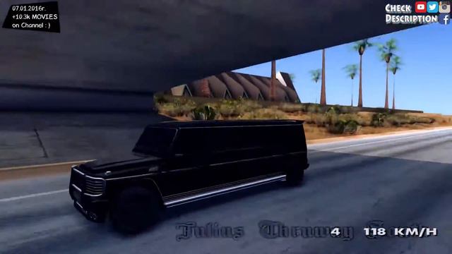 GTA San Andreas - Mercedes Benz G500 Limousine | EnRoMovies _REVIEW смотреть онлайн