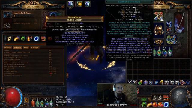 3.10 Build Diary - Cast on Crit Volatile Dead смотреть онлайн