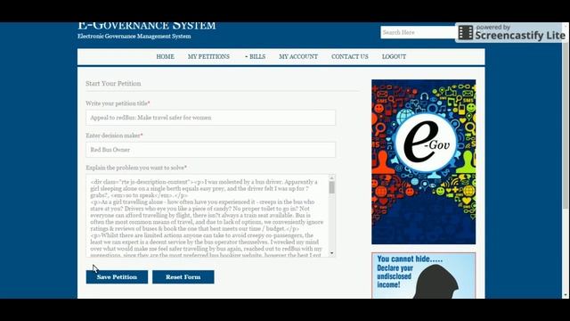 E-Governance System | Java JSP Servlet Project Tutorial | Java JSP CRUD Project смотреть онлайн