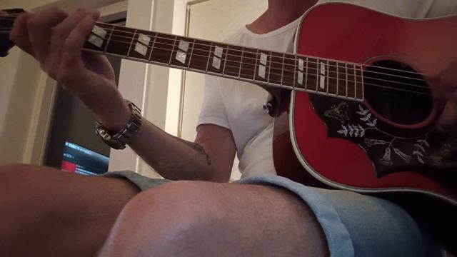 Gibson Hummingbird 2018. Tim Christensen inspired "so this is Christmas" by John Lennon. смотреть онлайн
