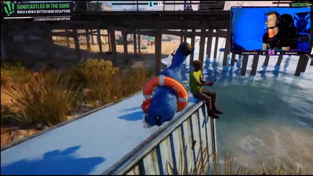 SCREAMING AND CHAOS - GOAT SIMULATOR 3 - FIRST IMPRESSIONS AND REACTIONS смотреть онлайн