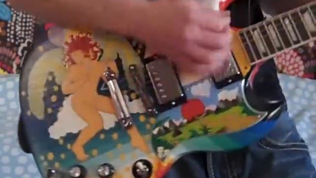Eric Clapton The Fool SG Gibson hand painted guitar смотреть онлайн