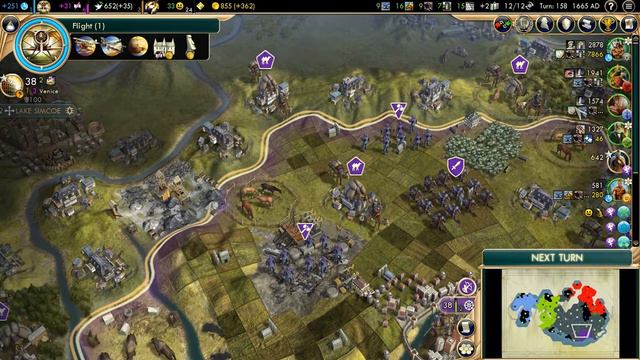 Let's Play Civilization V - Venice vs Deity 7 смотреть онлайн