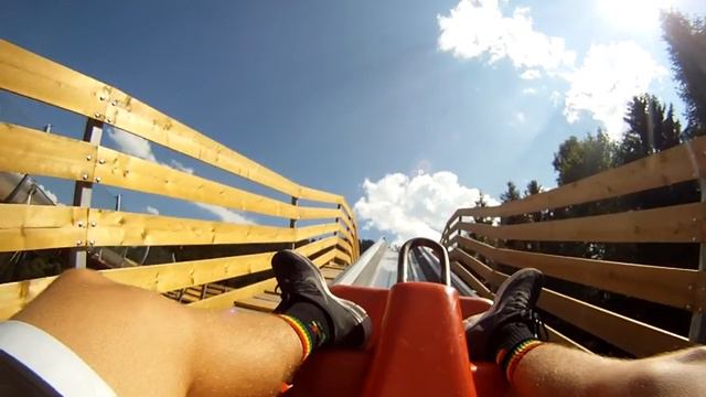 Sommerrodelbahn (summer luge) Garmisch-Partenkirchen смотреть онлайн