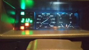 Бортовой компьютер в 2109 Низкая панель . Тахометр в низкую панель