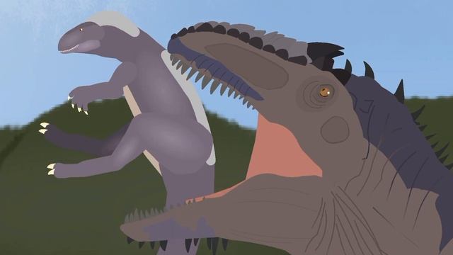 ark survival evolved giganotosaurus (stick nodes pro) смотреть онлайн