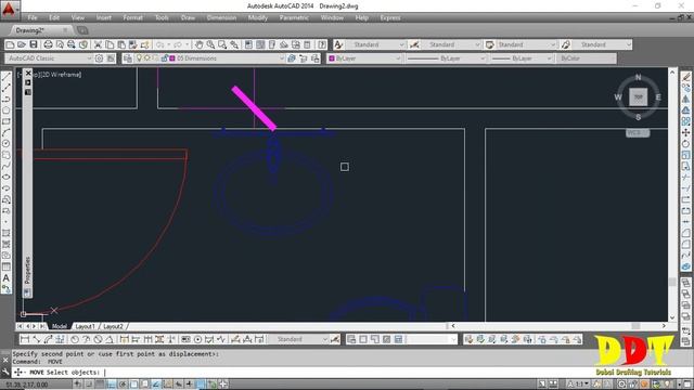 Draw a simple floor plan step by step in AutoCAD I Dubai Drafting Tutorials I Part 3 of 3 смотреть онлайн