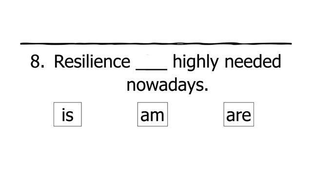 English Grammar Quiz - 15 items (am, is, are, was, were) смотреть онлайн