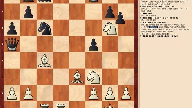 Уроки шахмат - Гамбит Морра Системы с Kge7 смотреть онлайн