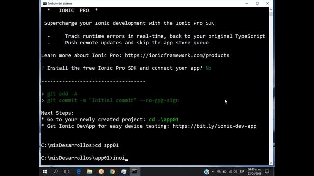 Sec 9 - Vídeo 1 - Preparar entorno de Ionic para Android смотреть онлайн