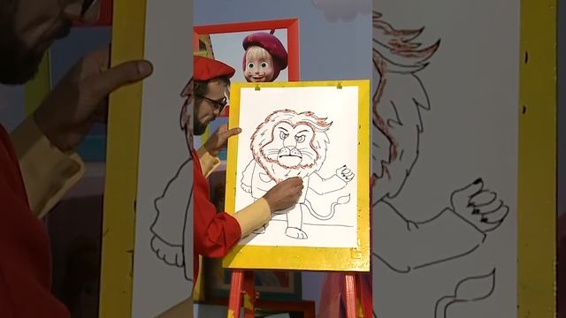Multiknik❤️How To Draw❤️Lion❤️ смотреть онлайн
