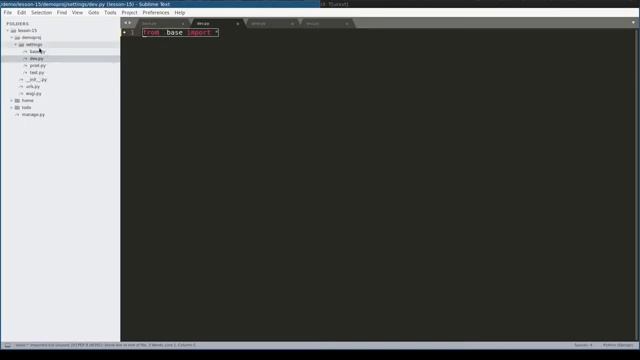 Django Settings Module - Different Structure смотреть онлайн
