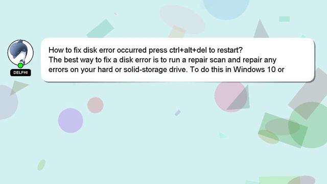 How to fix disk error occurred press ctrlaltdel to restart? смотреть онлайн