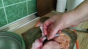 разделываем и готовим камбалу калкан