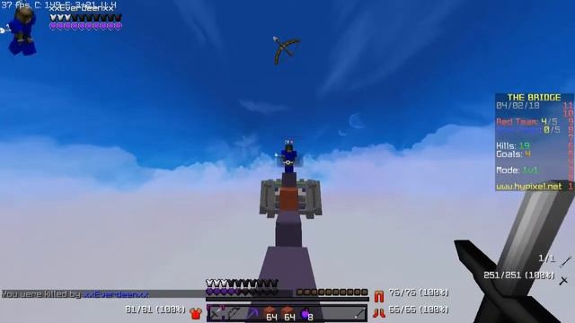 NEW HYPIXEL Game (Bridges) Gameplay with xxEverdeenxx смотреть онлайн