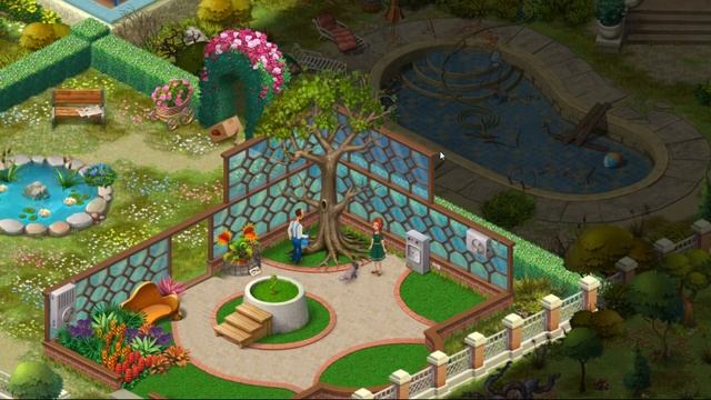 HomeScapes Gameplay Story Garden Day 3 / Сад День 3 смотреть онлайн