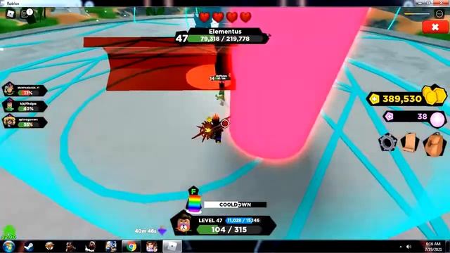 *HOW TO DEFEAT AN ELEMENTUS BOSS IN ?SUMMER?Treasure Quest ROBLOX* смотреть онлайн