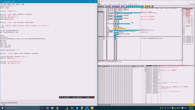 Анти реверс #1. Прячем строки и вызовы API. смотреть онлайн