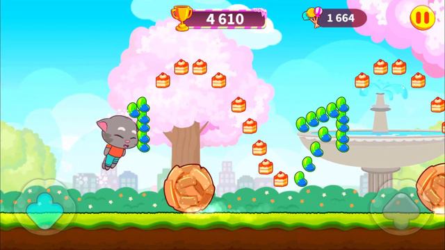 Говорящий Том Бег за Сладостями (Talking Tom Candy Run) Кот Том Супермен Открыл ФЕЮ АНЖЕЛУ смотреть онлайн
