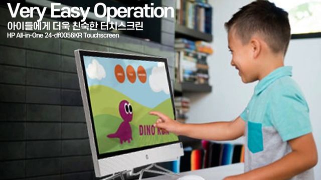 HP 24 df0056KR 터치스크린 일체형PC 올인원PC 소개 смотреть онлайн
