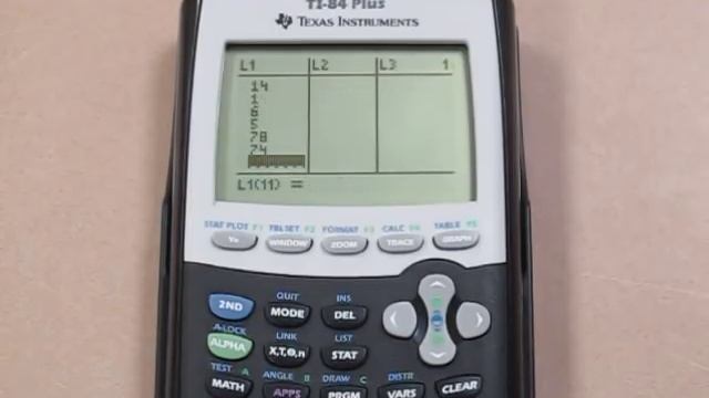 List Basics for TI-84 and TI-83 Plus Calculator смотреть онлайн