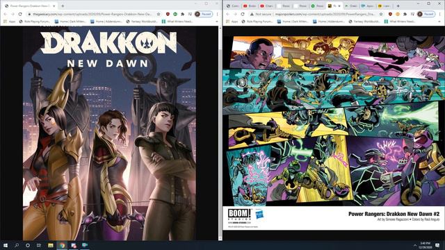 Drakkon New Dawn Issue 2. Boom Studios Nails It. смотреть онлайн