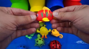 Игрушечные животные достаем из воды. Обучающее видео для детей | Животные зоопарка | Игрушки