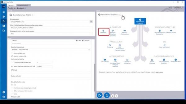 Configure Intel® VTune™ Profiler for Performance Analysis | An Introduction | Intel Software